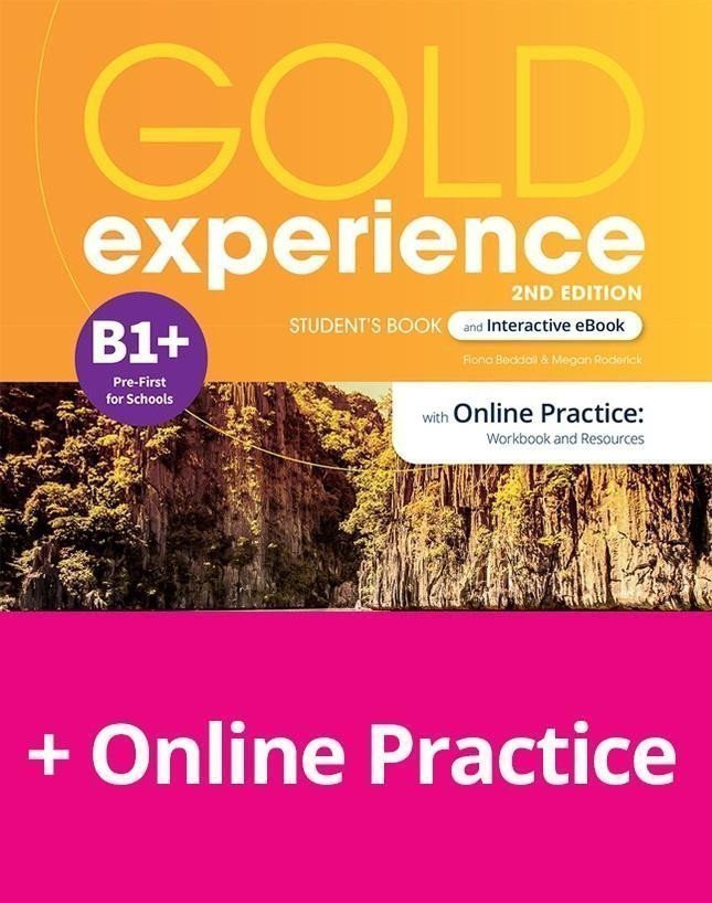 Gold Experience 2nd Edition B1 Pre-First Students Book with eBook and Online Practice – Beddall Fiona