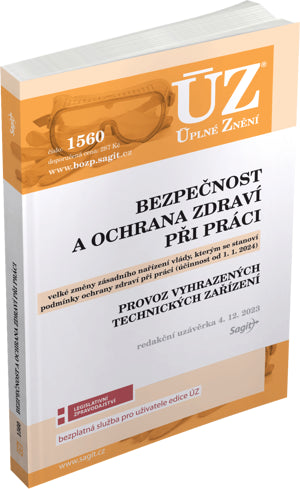 ÚZ 1560 Bezpečnost a ochrana zdraví při práci