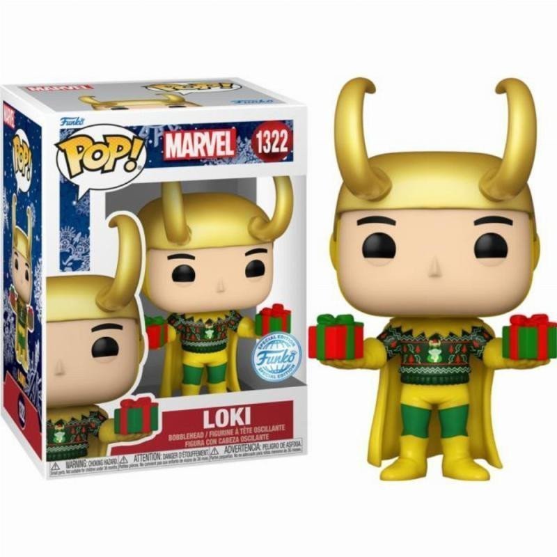 Funko POP Marvel Holiday Loki wSweater special edition