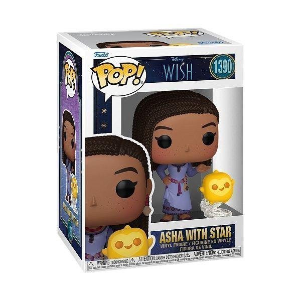 Funko POP  Buddy WISH- Asha with Star