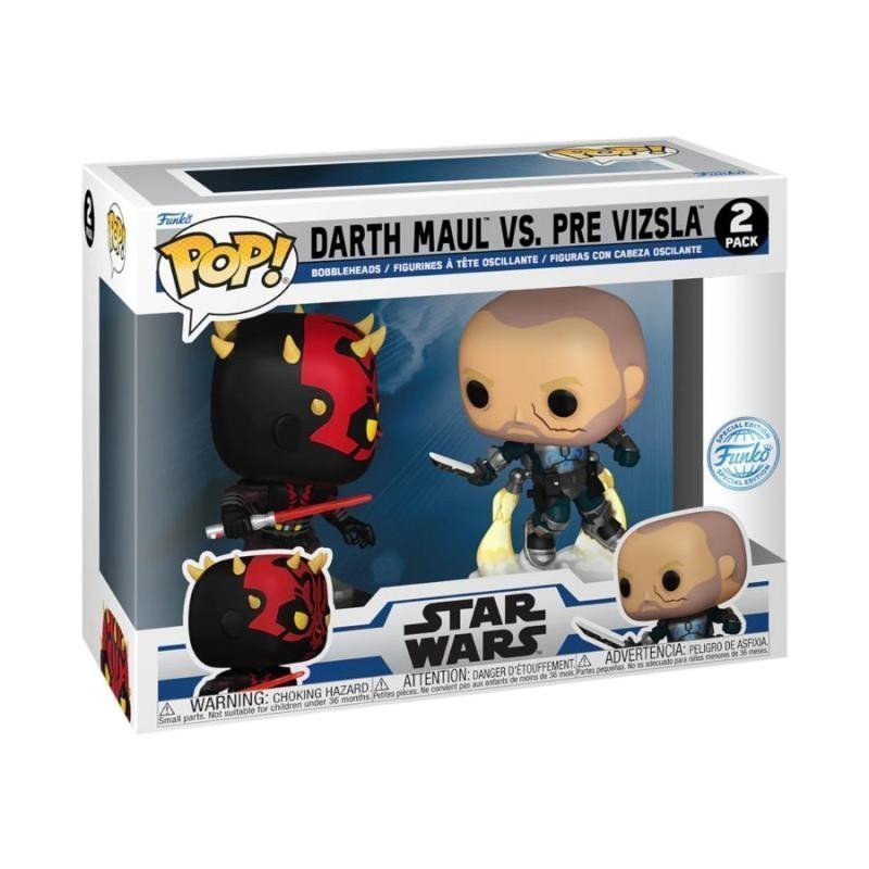 Funko POP Star Wars CW Duels- MaulVizsla 2PK