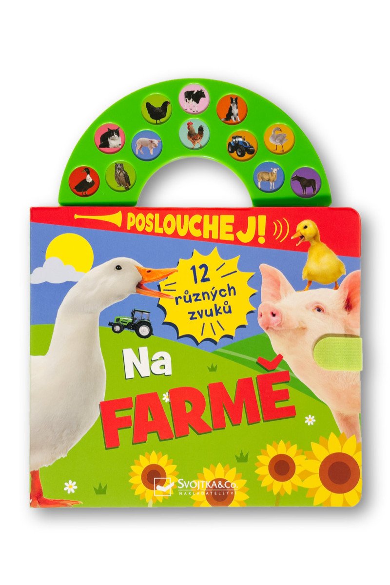 Poslouchej 12 různých zvuků Na farmě
