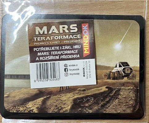 Mars Teraformace - Předehra 5 promo karet