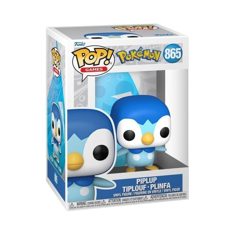 Funko POP Games Pokemon S10 - Piplup EMEA