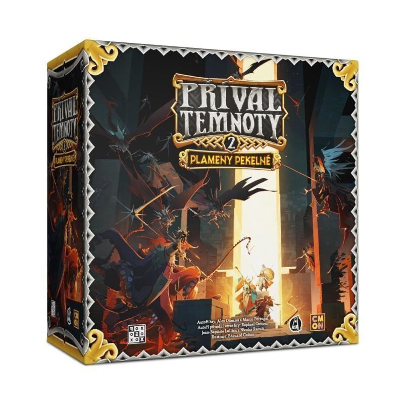 Příval temnoty Plameny pekelné - desková hra