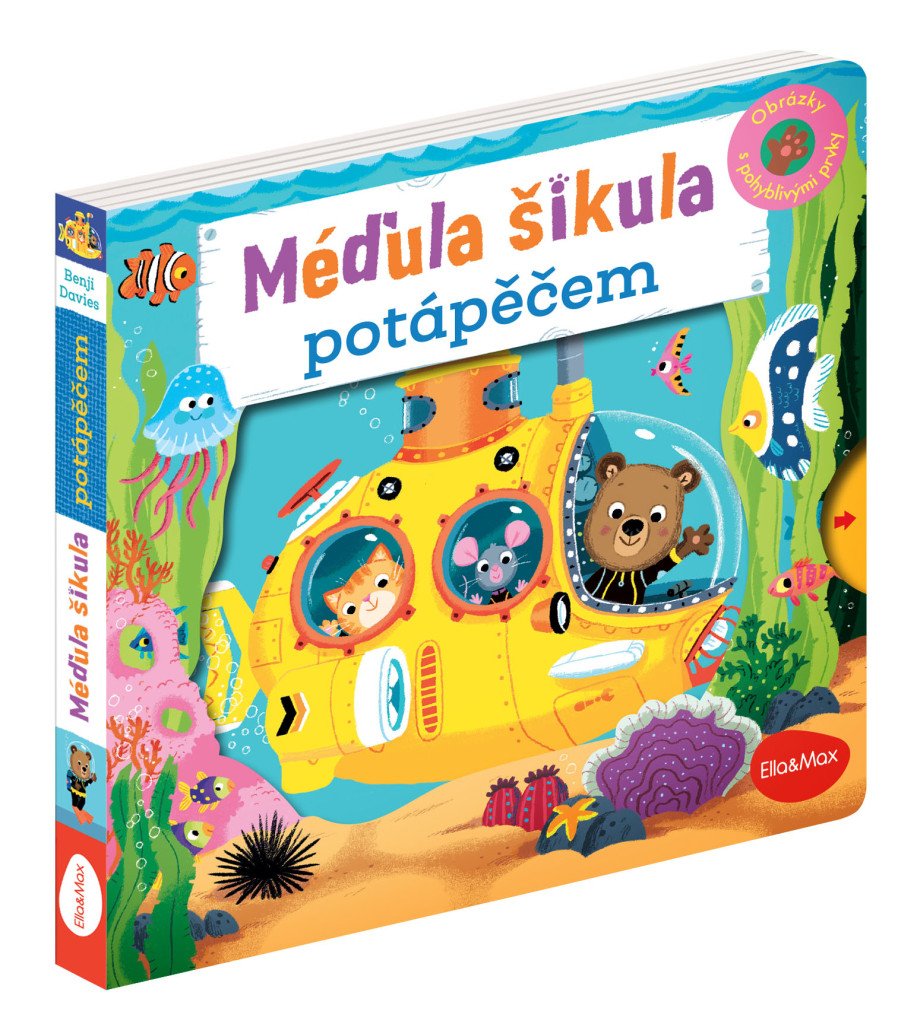 Méďula Šikula potápěčem - Obrázky s pohyblivými prvky – Davies Benji