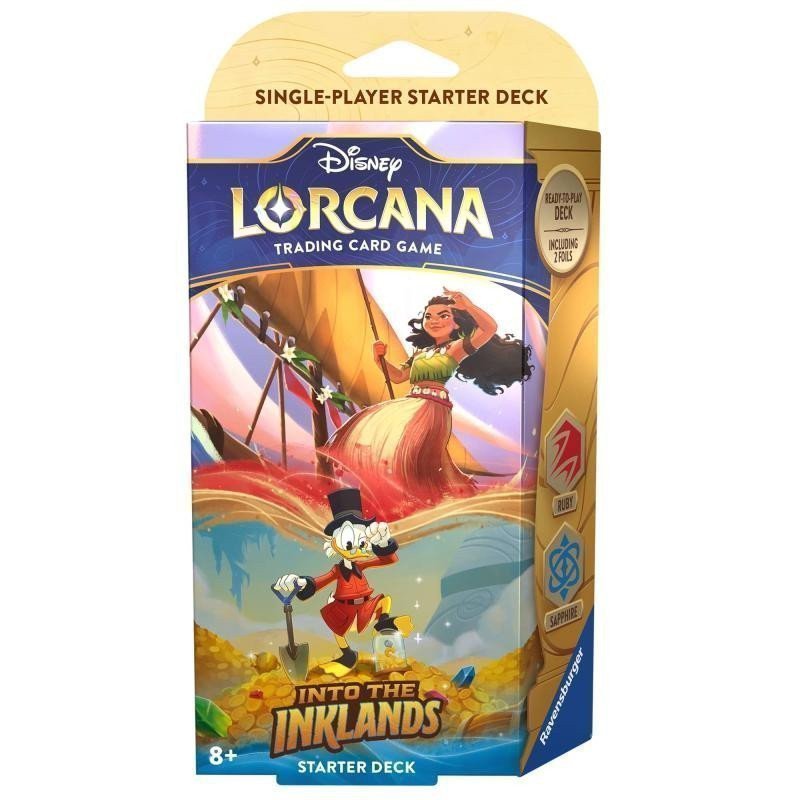 Disney Lorcana Into the Inklands - Starter Deck Ruby  Sapphire