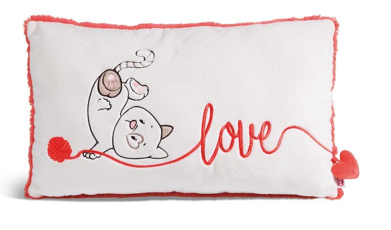 NICI polštář Kočička Love 43x25 cm