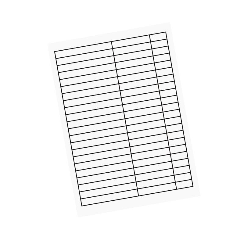 Školní podložka papírová A4 linka 8mm12mm