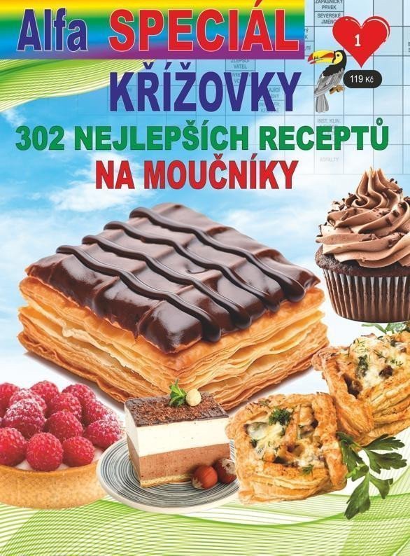 Křížovky speciál 12024 - 302 receptů na moučníky