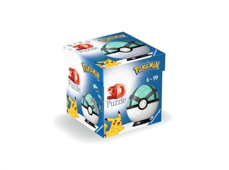 3D Puzzle-Ball Pokémon Net Ball 54 dílků