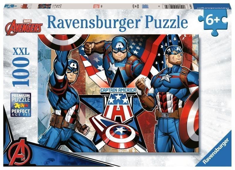 Puzzle Marvel Kapitán Amerika 100 dílků