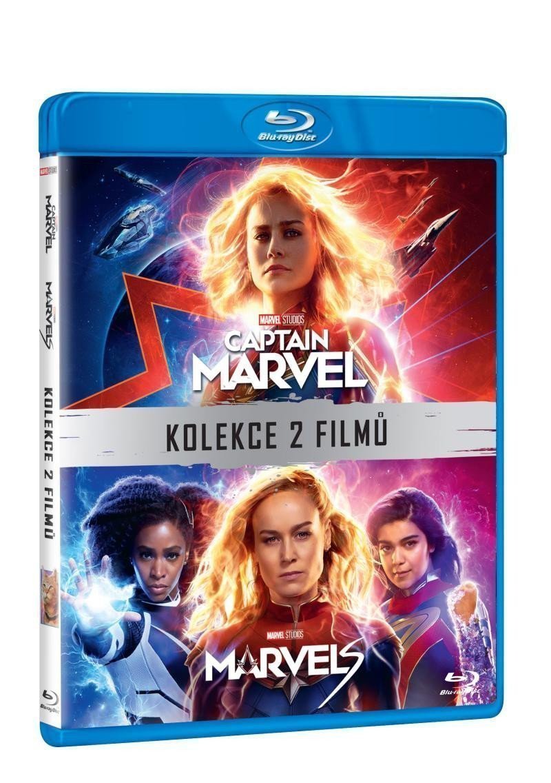Captain Marvel  Marvels kolekce 2 filmů 2BD