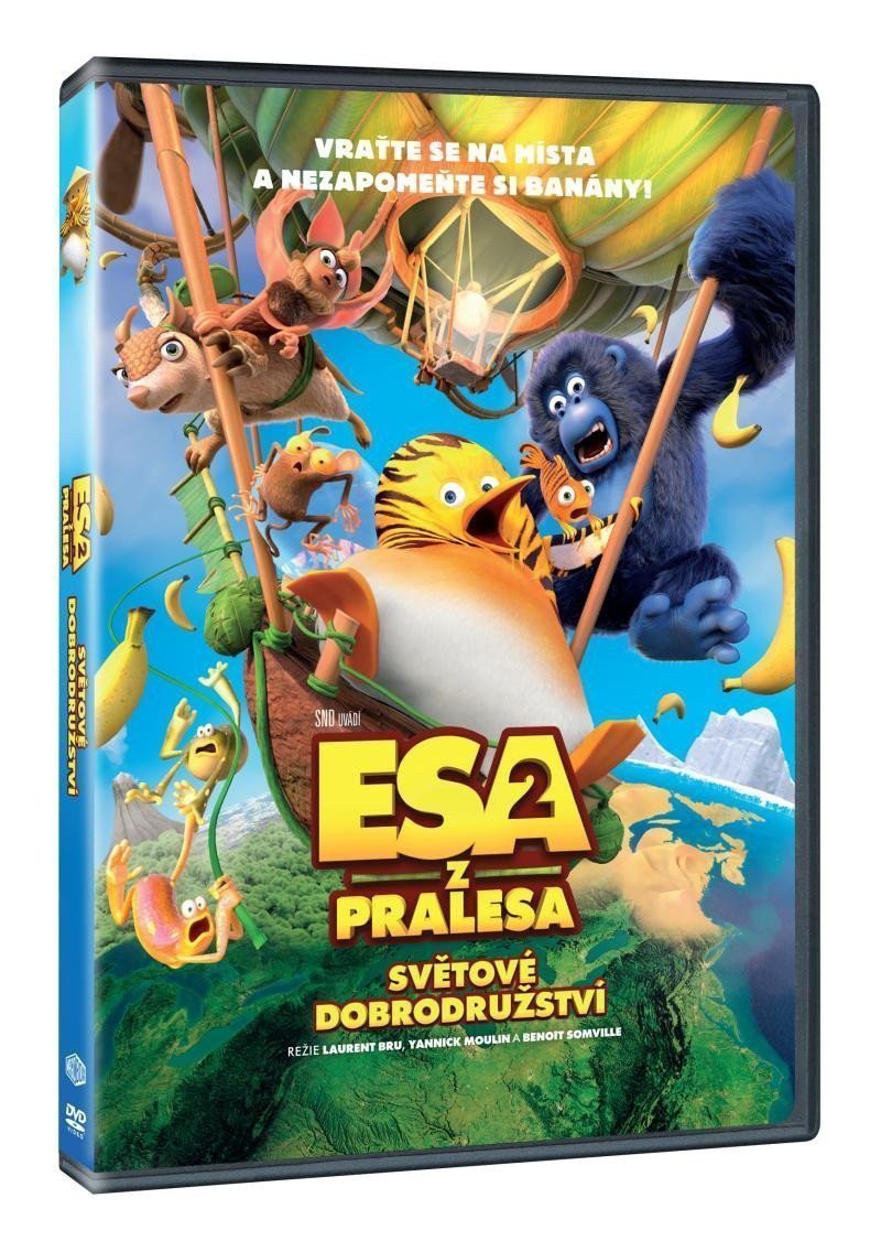 Esa z pralesa 2 Světové dobrodružství DVD
