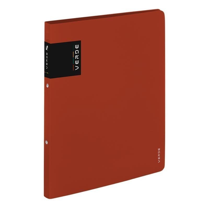 Pořadač PP A4 2kr VERDE cihlová