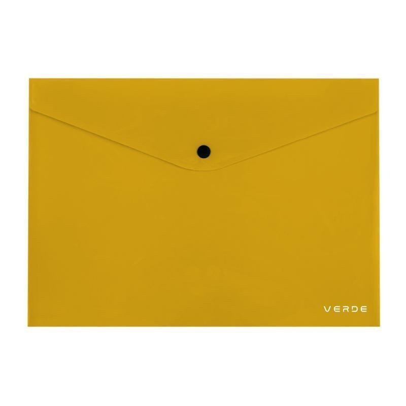 Psaníčko s drukem A4 VERDE hořčice