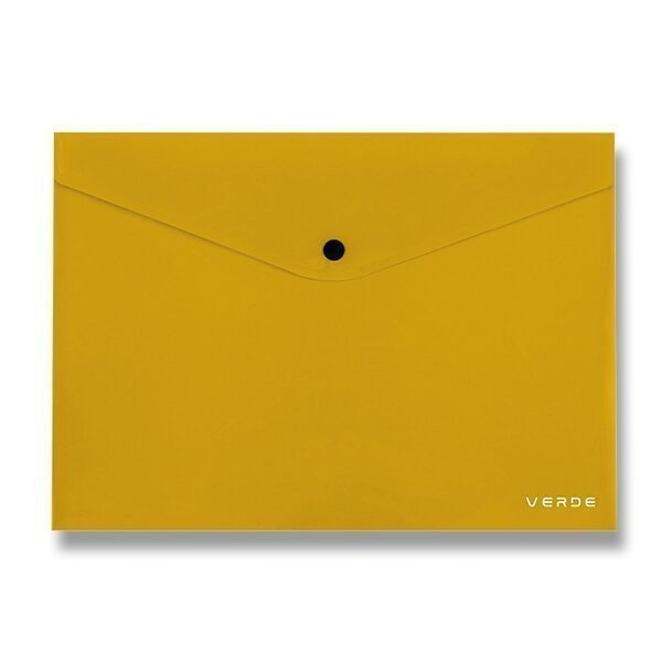 Psaníčko s drukem A5 VERDE hořčice