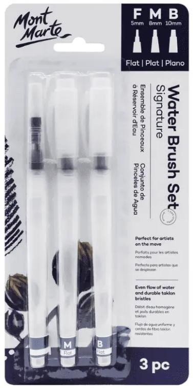 Mont Marte Sada vodových per se štětcem 0045 blistr 3 ks