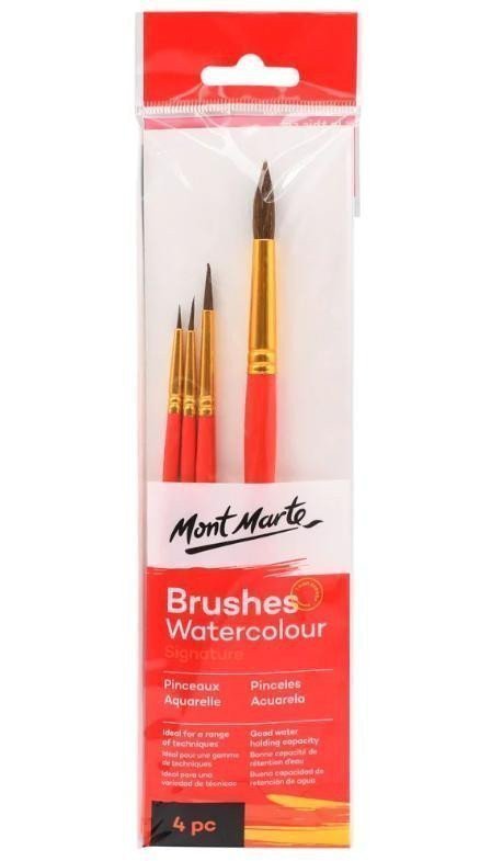 Mont Marte Sada štětců 0029 PP obal 4 ks