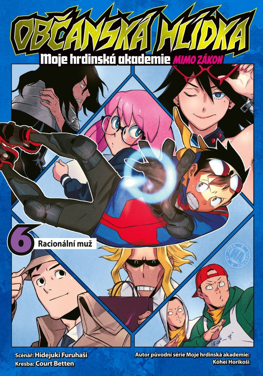 Občanská hlídka Moje hrdinská akademie 6 - Racionální muž – Furuhaši Hidejuki