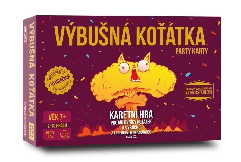 Výbušná koťátka Párty karty