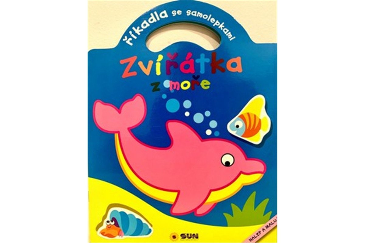 Říkadla se samolepkami - Zvířátka z moře