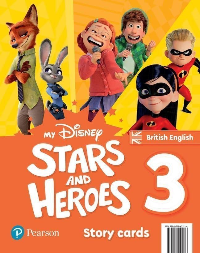My Disney Stars and Heroes Level 3 Story Cards – group of authors