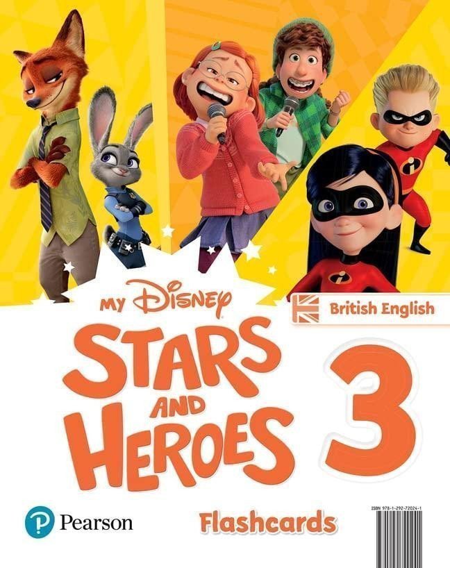 My Disney Stars and Heroes Level 3 Flashcards – group of authors