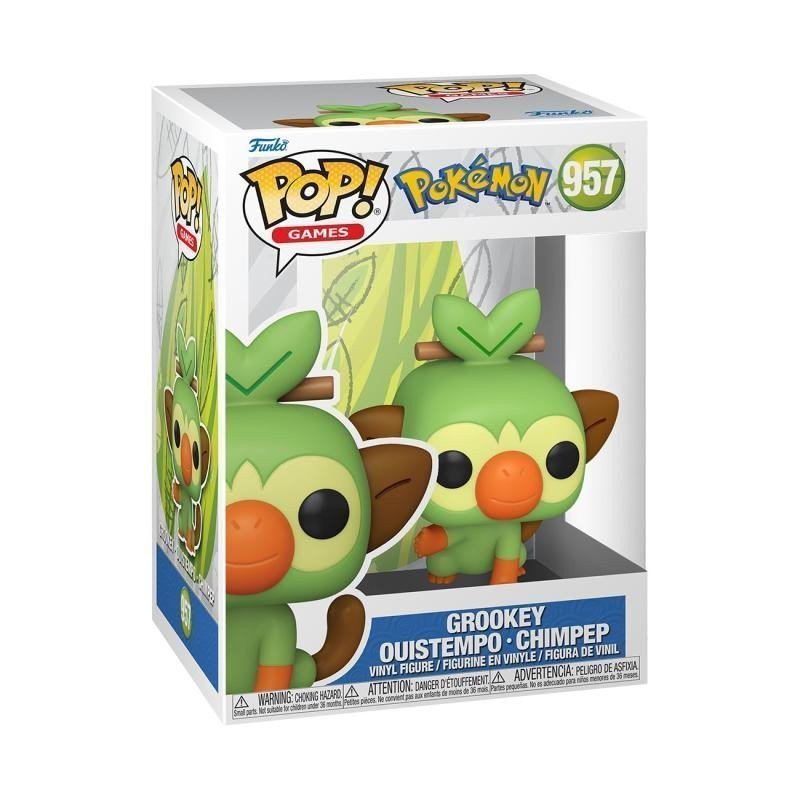 Funko POP Games Pokemon S14 - Grookey EMEA