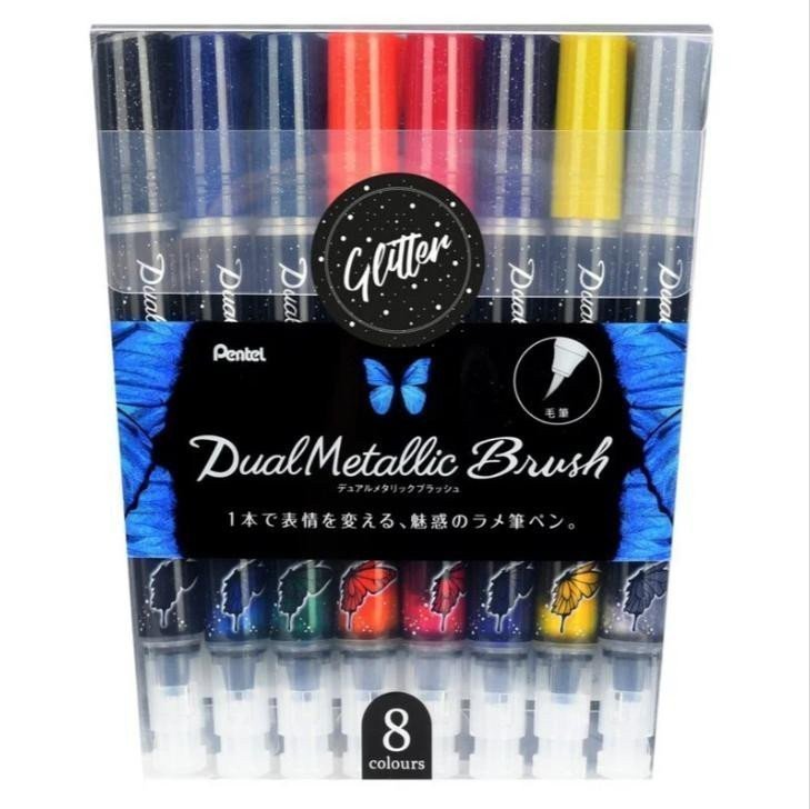 PENTGFH-D8ST DUAL METALLIC BRUSH SADA 8KS