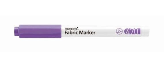 MONAMI 470-07 BRUSH LIGHT-VIOLET FABRIC MARKER