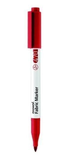 MONAMI 470-24 BRUSH RED FABRIC MARKER
