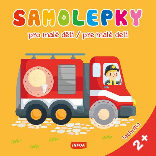 Samolepky pro malé děti  Samolepky pre malé deti - Technika