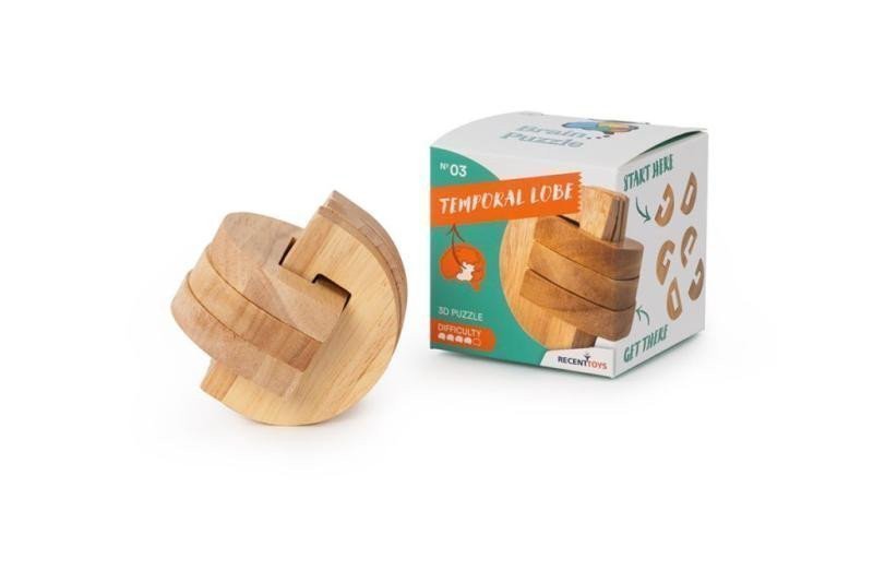 Recenttoys Hlavolam Brain Puzzle 3 - Spánkový lalok
