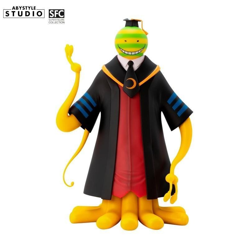 Assassination Classroom figurka - Koro Sensei 20 cm žlutázelená