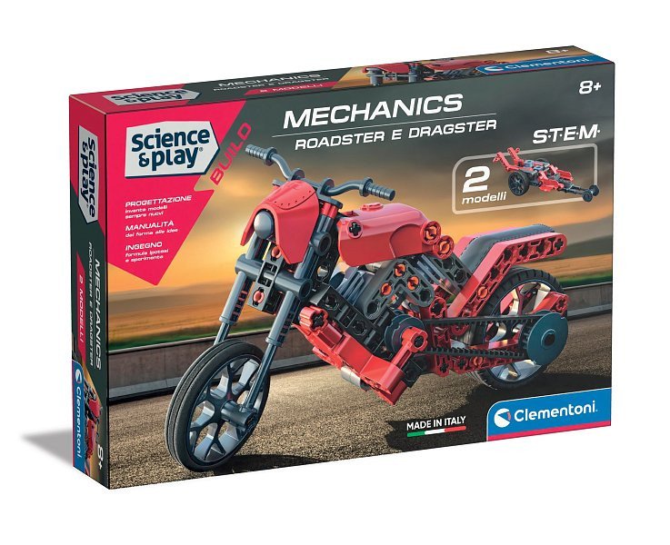 SciencePlay Mechanická laboratoř Roadster a Dragster 2v1