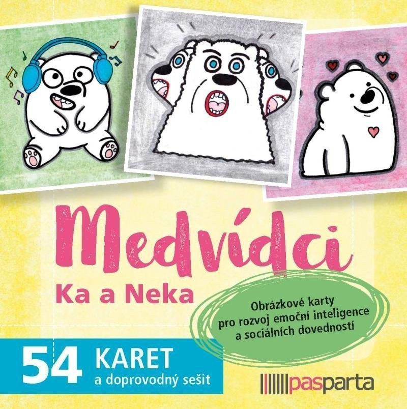 Medvídci Ka a Nekaf - 54 karet a doprovodný sešit – Holubová Jana
