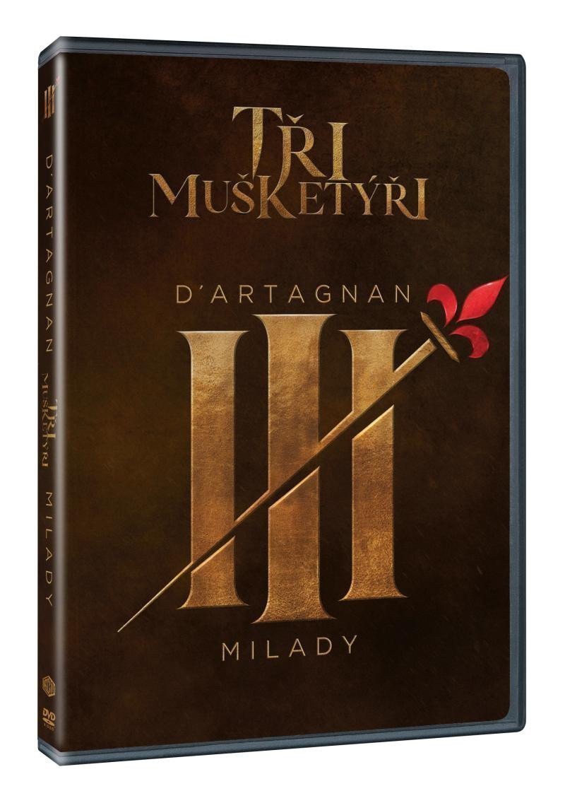 Tři mušketýři DArtagnan a Milady kolekce 2DVD