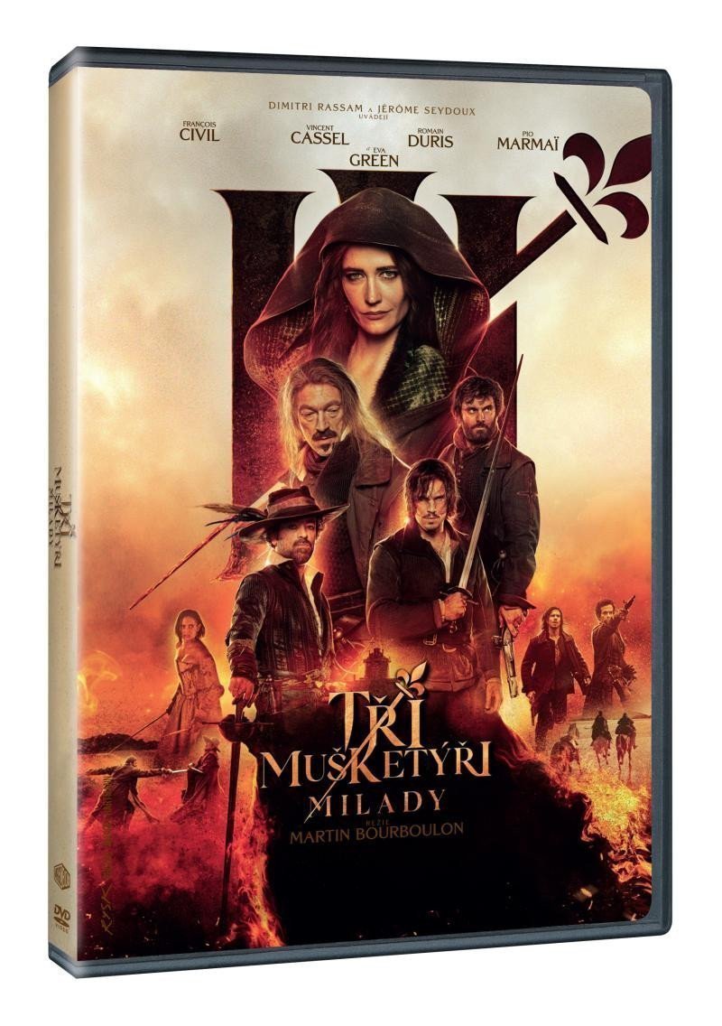 Tři mušketýři Milady DVD