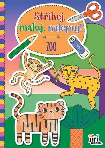 Stříhej maluj nalepuj Zoo