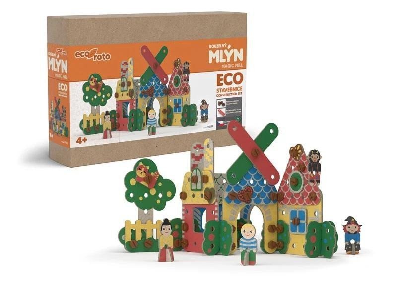 ECO Roto Kouzelný mlýn ekologická stavebnice