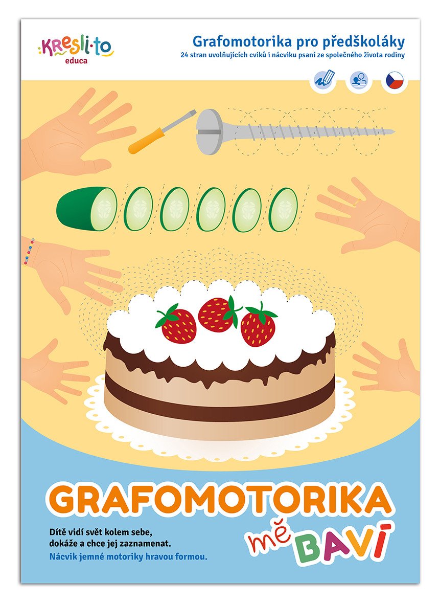 Grafomotorika mě baví - pro předškoláky