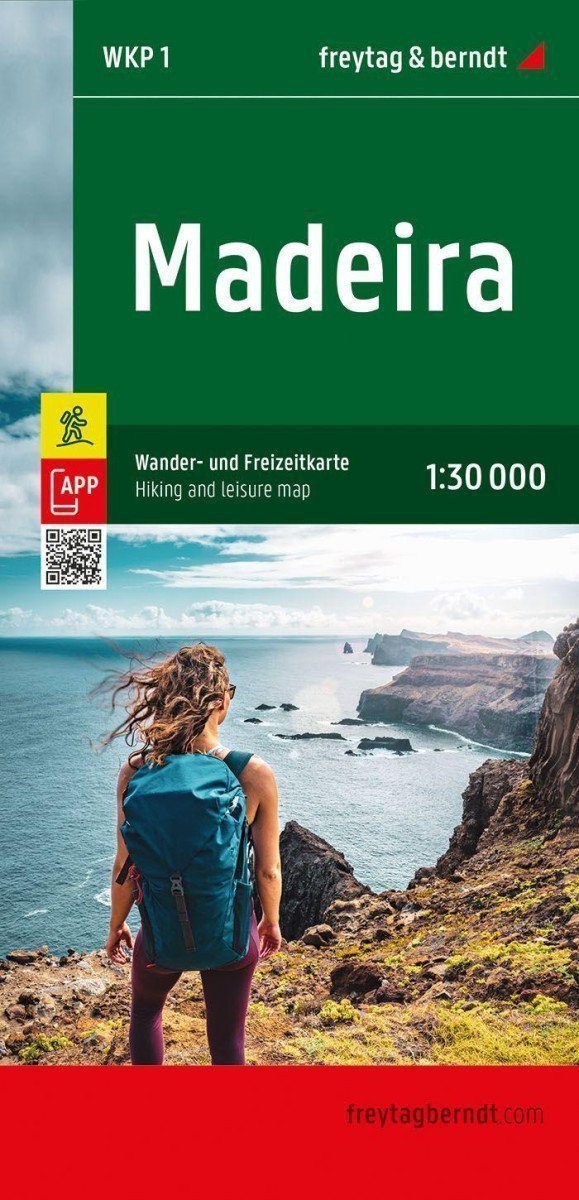 Madeira 130 000  turistická a rekreační mapa