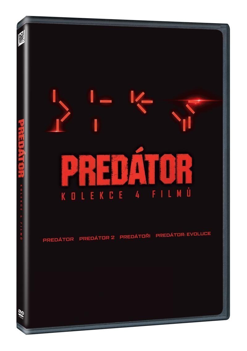 Predátor kolekce 1-4 4DVD