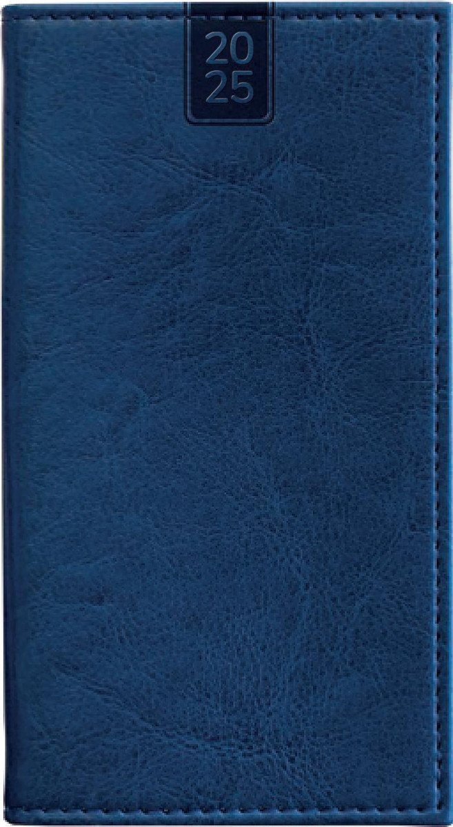 Diář 2025 Nebraska Blue mini týdenní A6