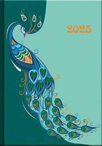 Diář 2025 Praktik Páv denní