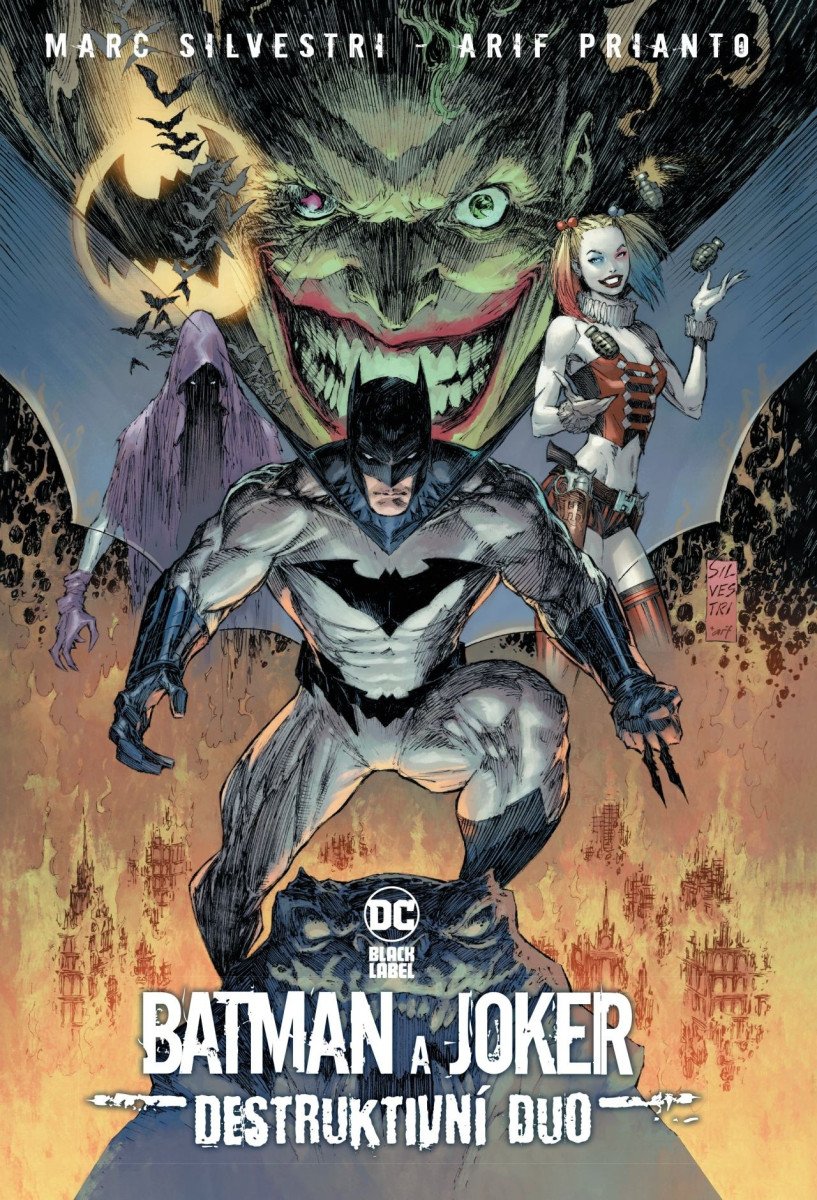 Batman a Joker Destruktivní duo Black Label – Silvestri Marc