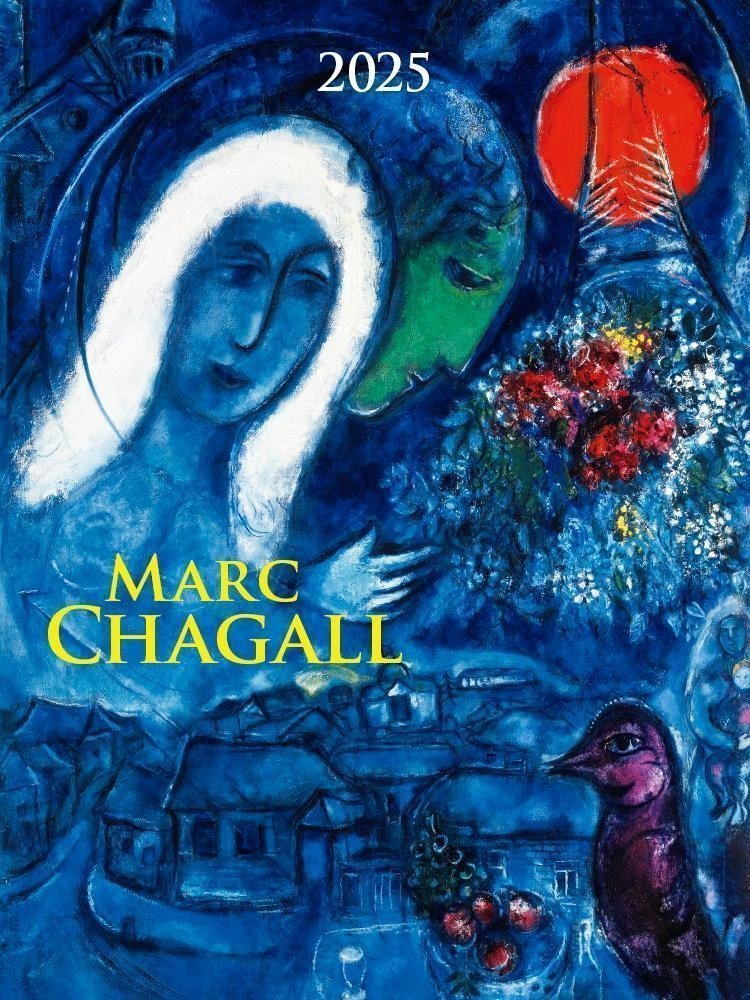Kalendář 2025 Marc Chagall nástěnný 42 x 56 cm