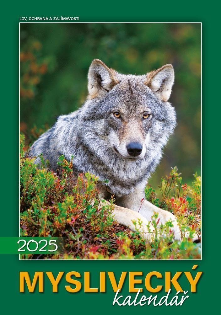 Kalendář 2025 Myslivecký nástěnný 34 x 485 cm