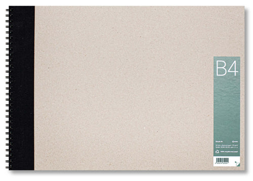 Skicák B4 s recyklovaným papírem 30 listů